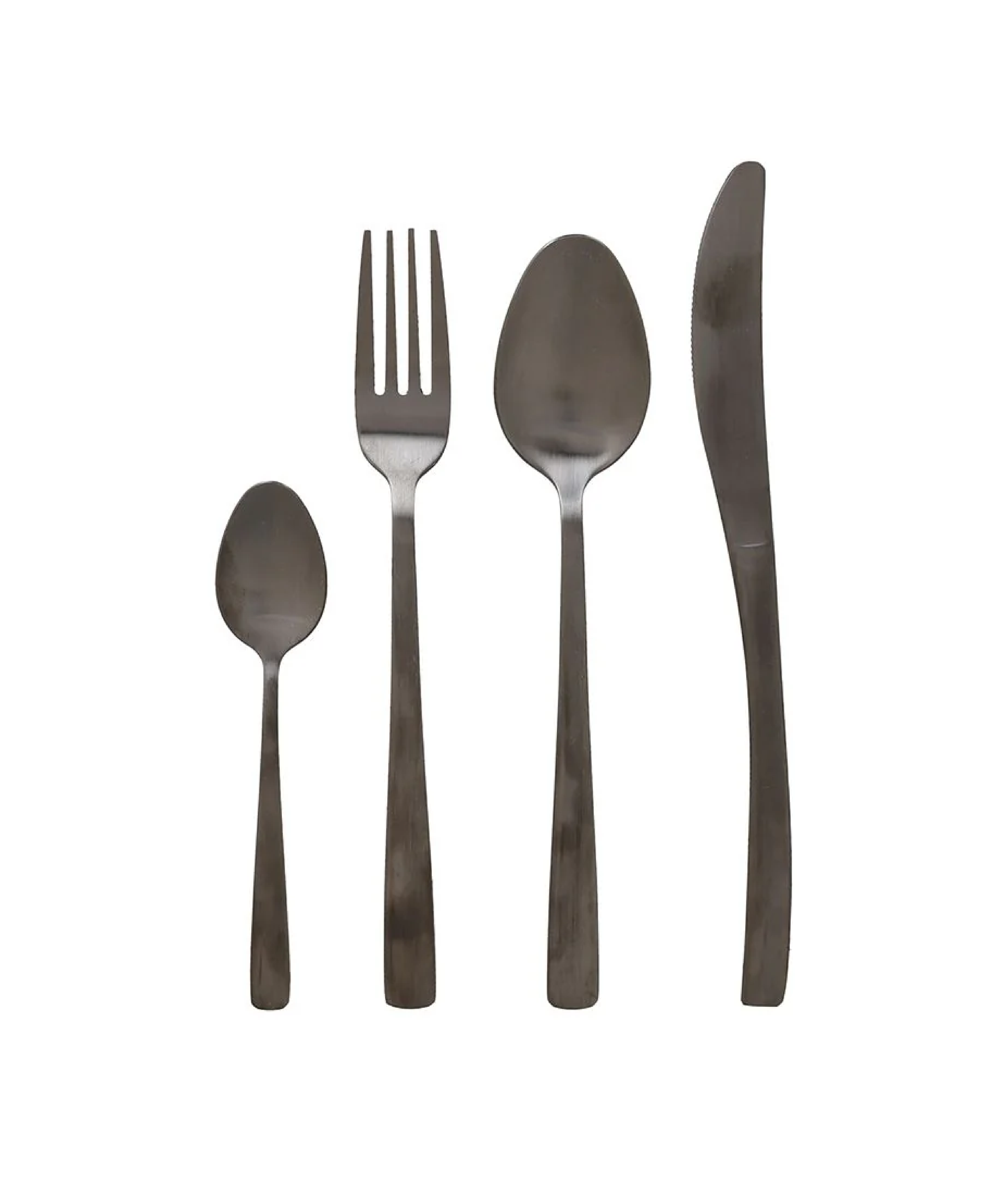 Andrea Fontebasso Servizio 24 Posate Solution Matt Black