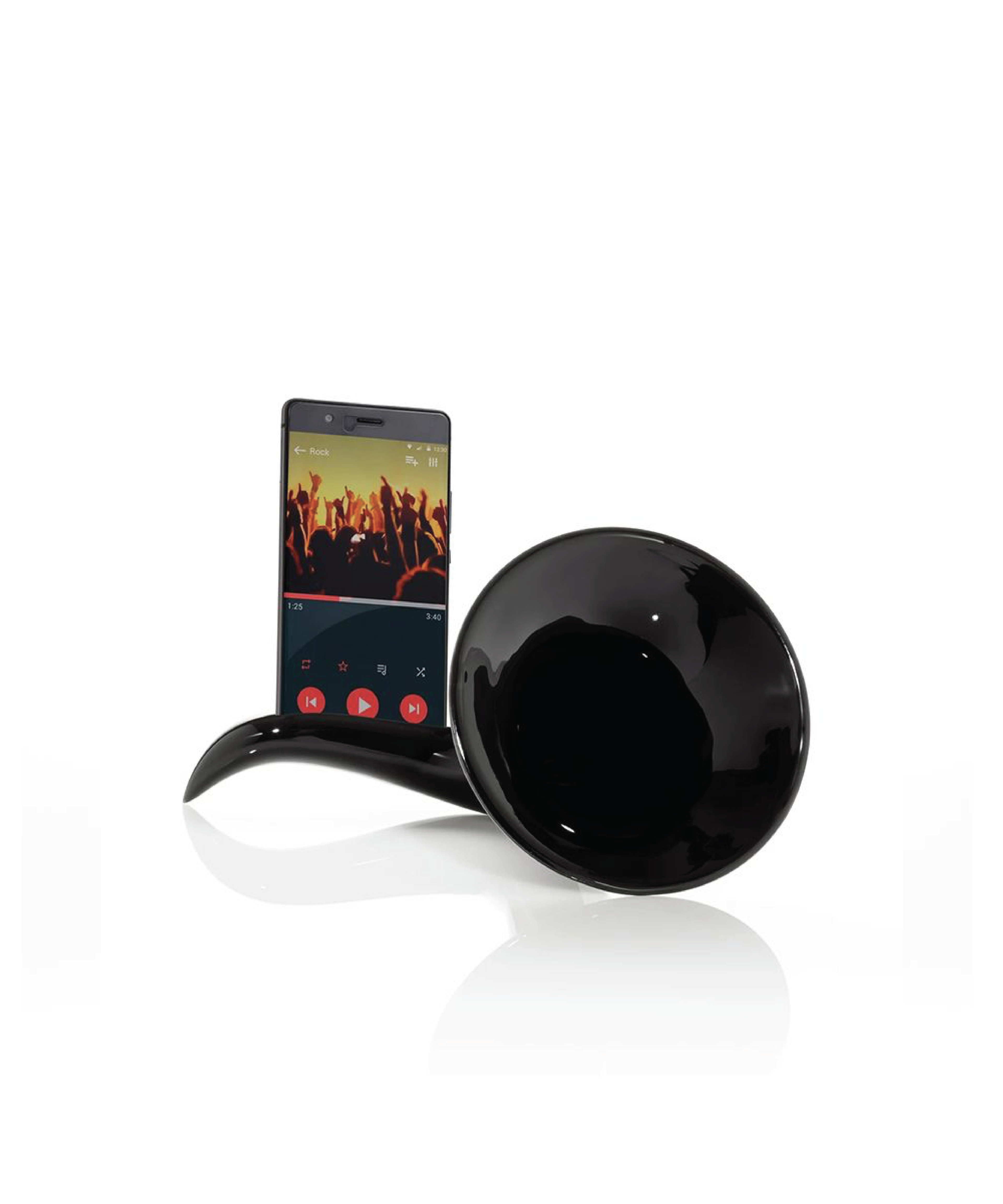 Ceramiche Crescentini Amplificatore Scaramaz Nero Lucido