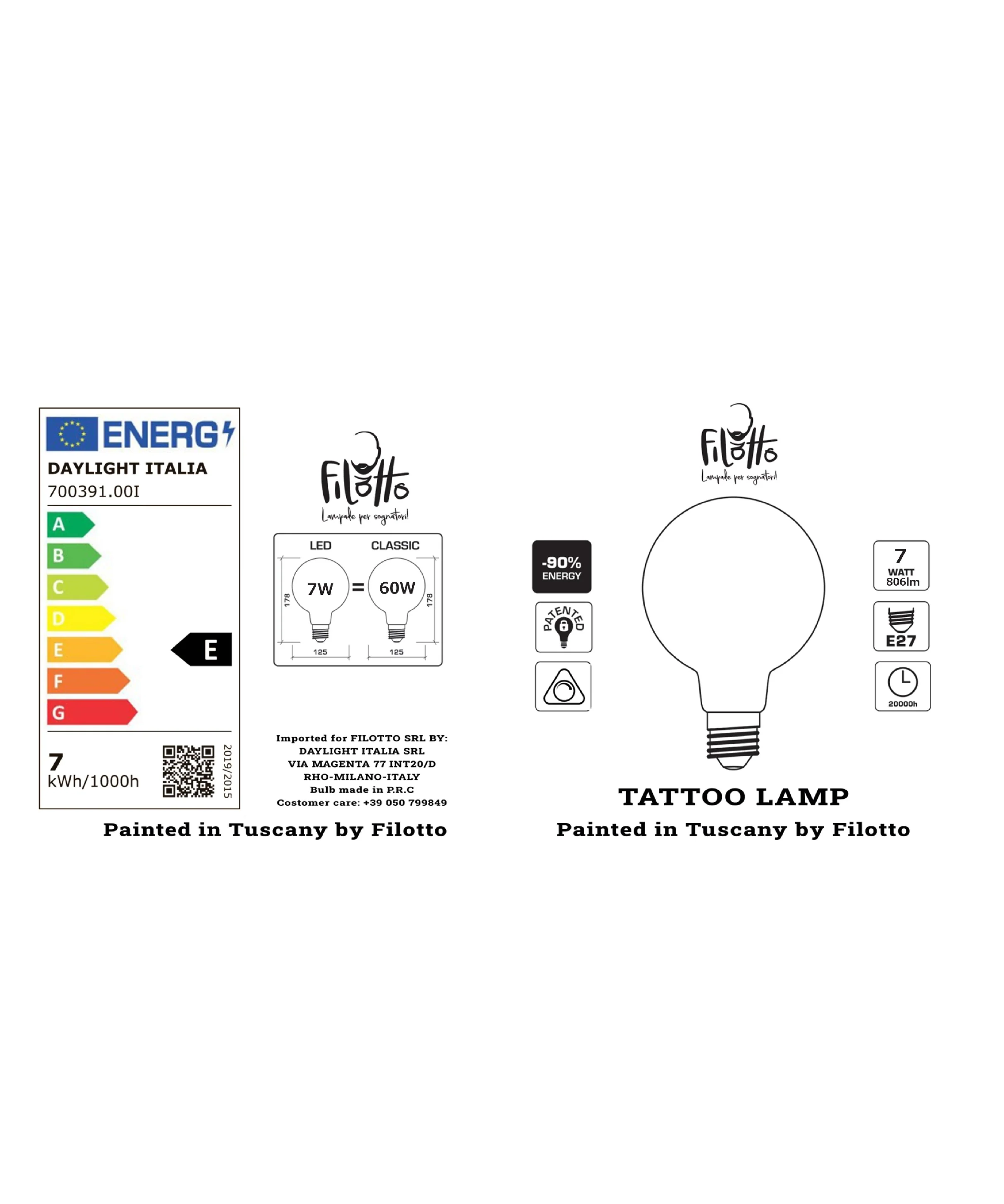 Il Filotto Lampada da Tavolo Iride Grigio