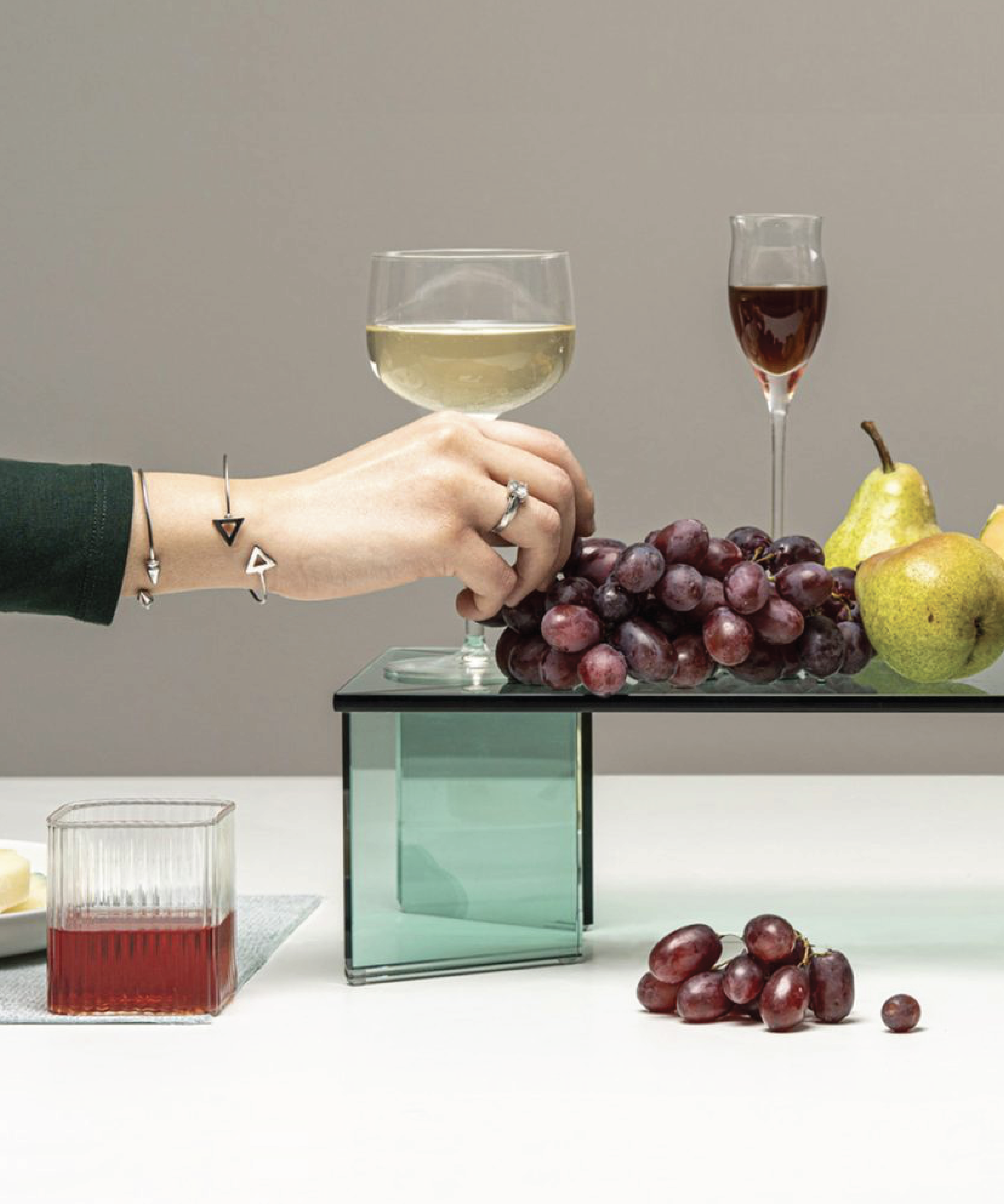 KnIndustrie Alzata Centrotavola Gastronomico Glass G