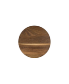 KnIndustrie Set 4 Piatti Pane Acacia Materials
