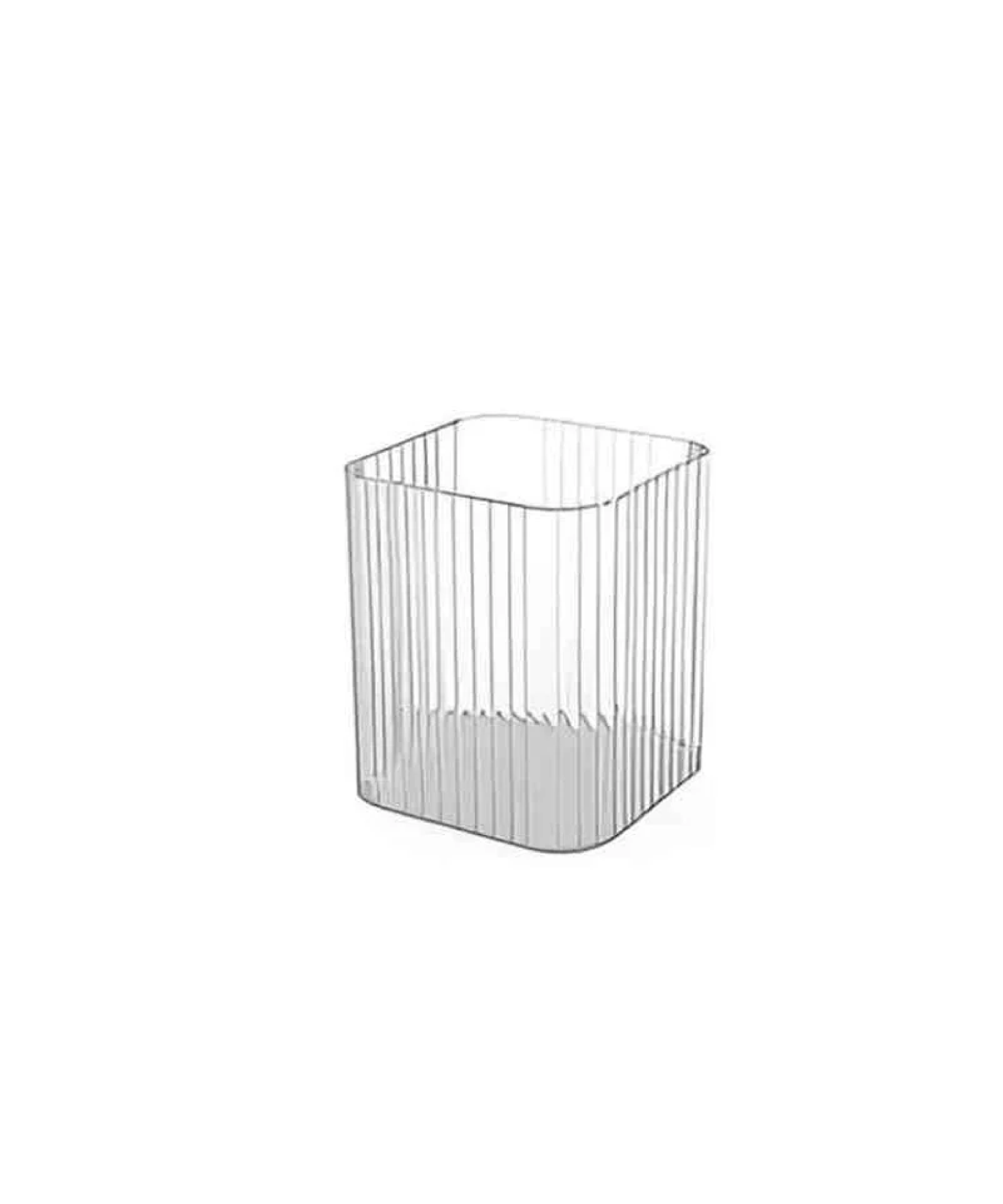 KnIndustrie Set 6 Tumbler Quadrati Groove