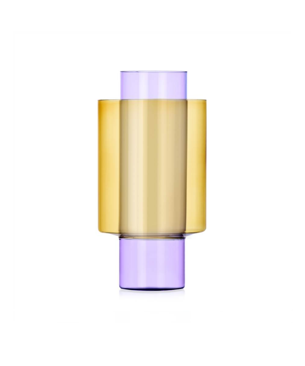 Ichendorf Vaso Boreale C Giallo/Lilla