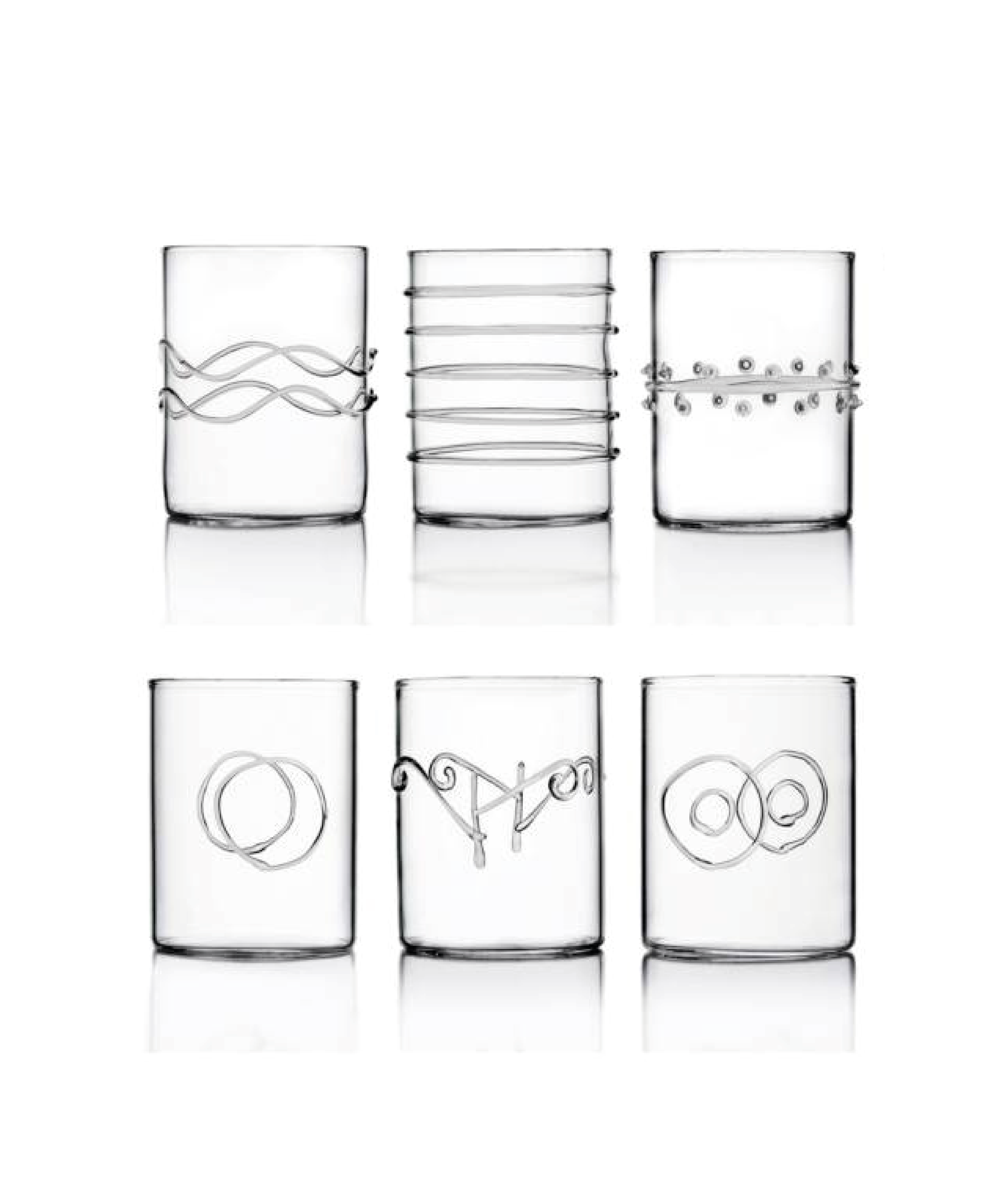 Ichendorf Set 6 Bicchieri Acqua Decò