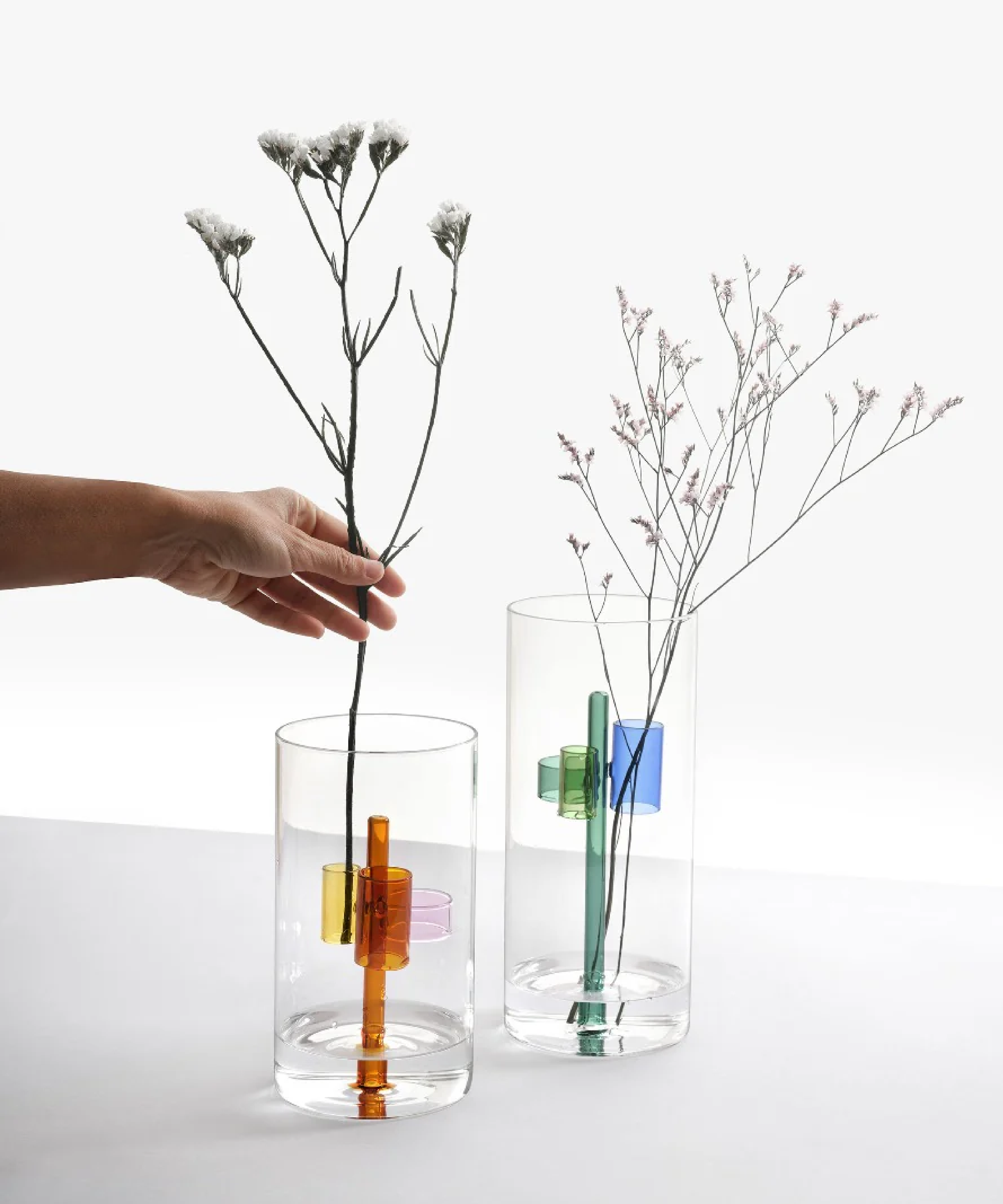 Ichendorf Vaso Iris 3 Blu