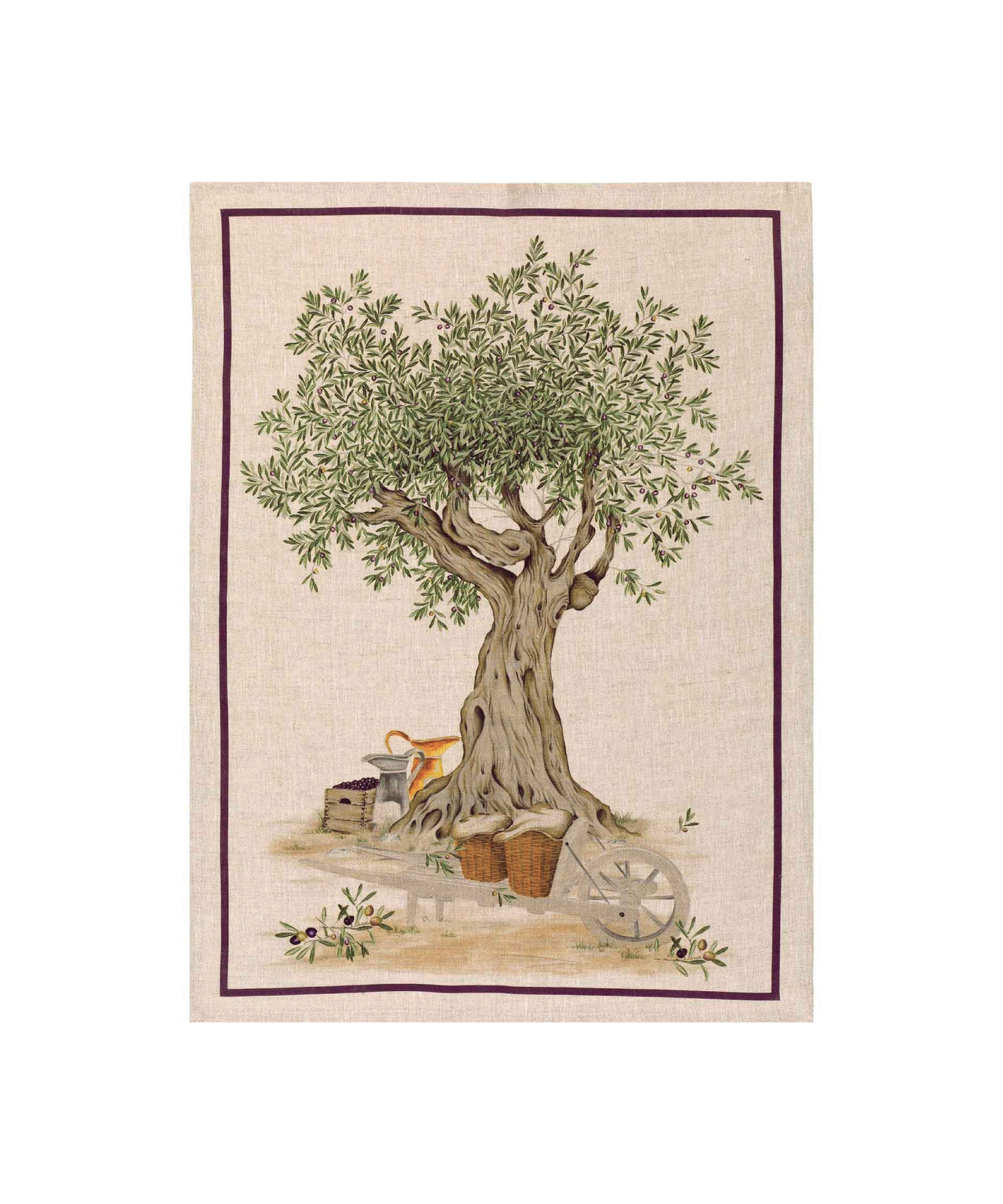 Tessitura Toscana Telerie Canovaccio Lino Dop