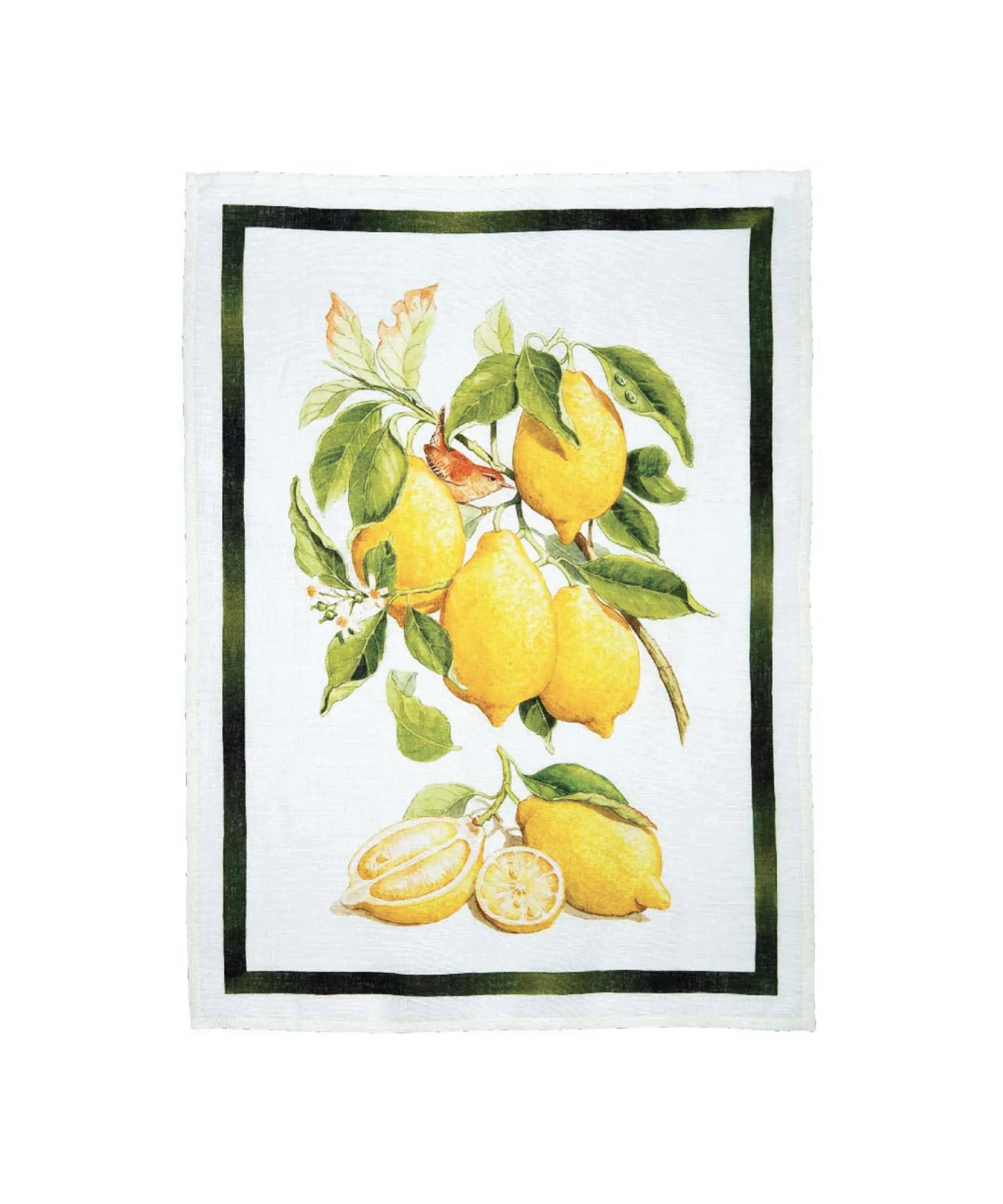 Tessitura Toscana Telerie Canovaccio Lino Limoncello