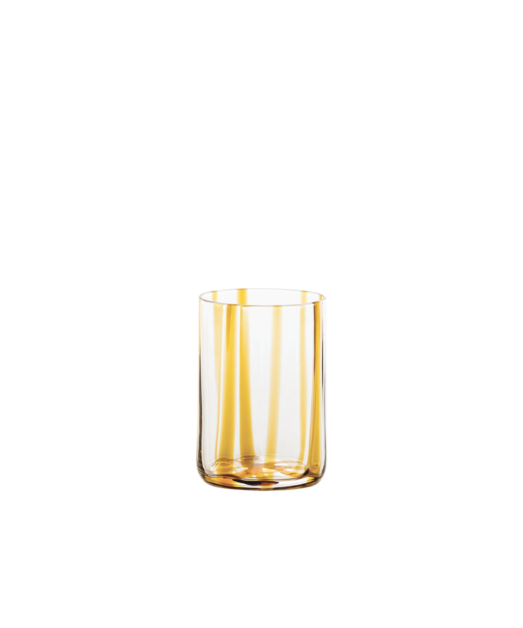 Zafferano Set 6 Bicchieri Tumbler Tirache Monocolore Assortiti