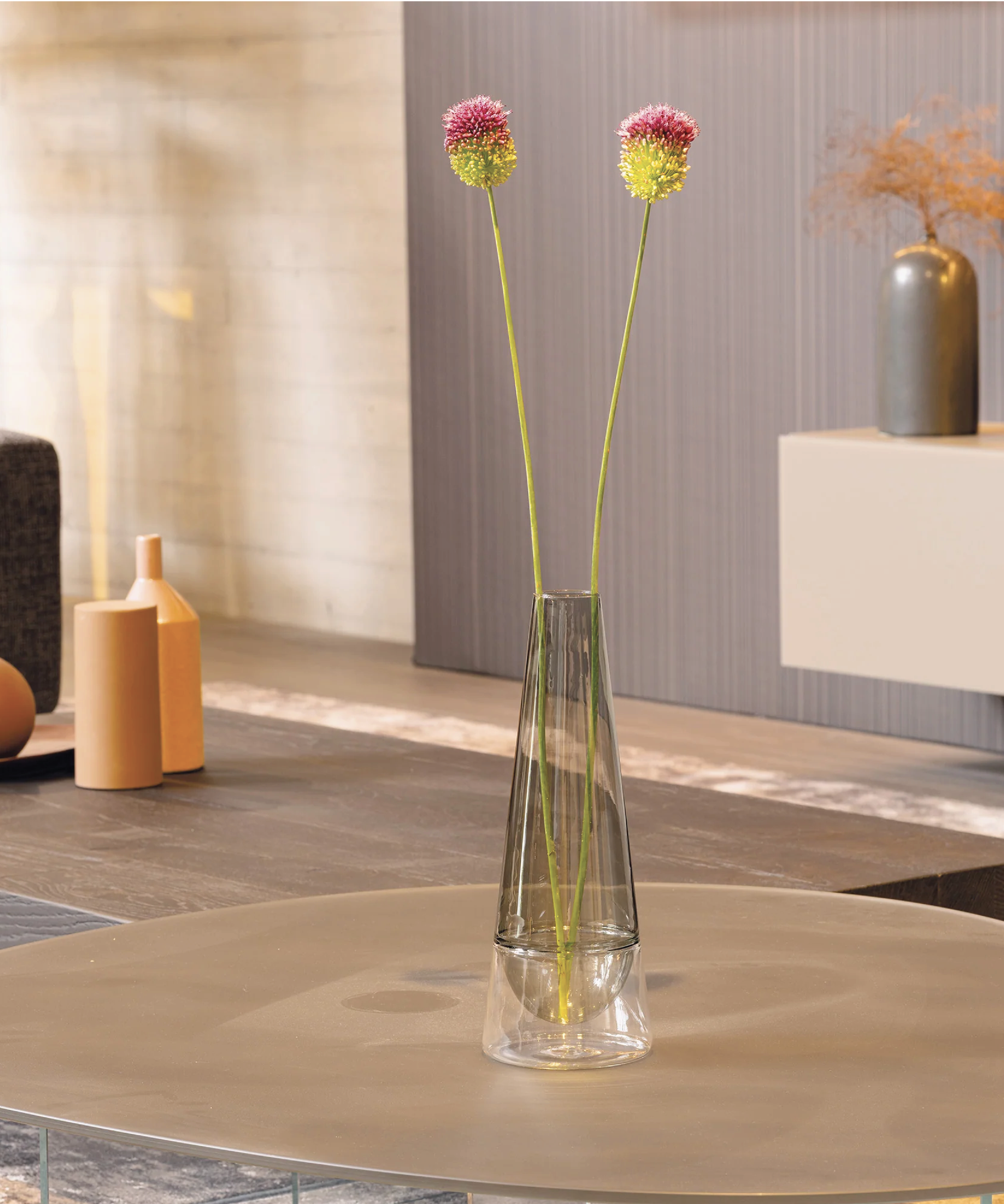 Zafferano Vaso Conosfera 163 Grigio