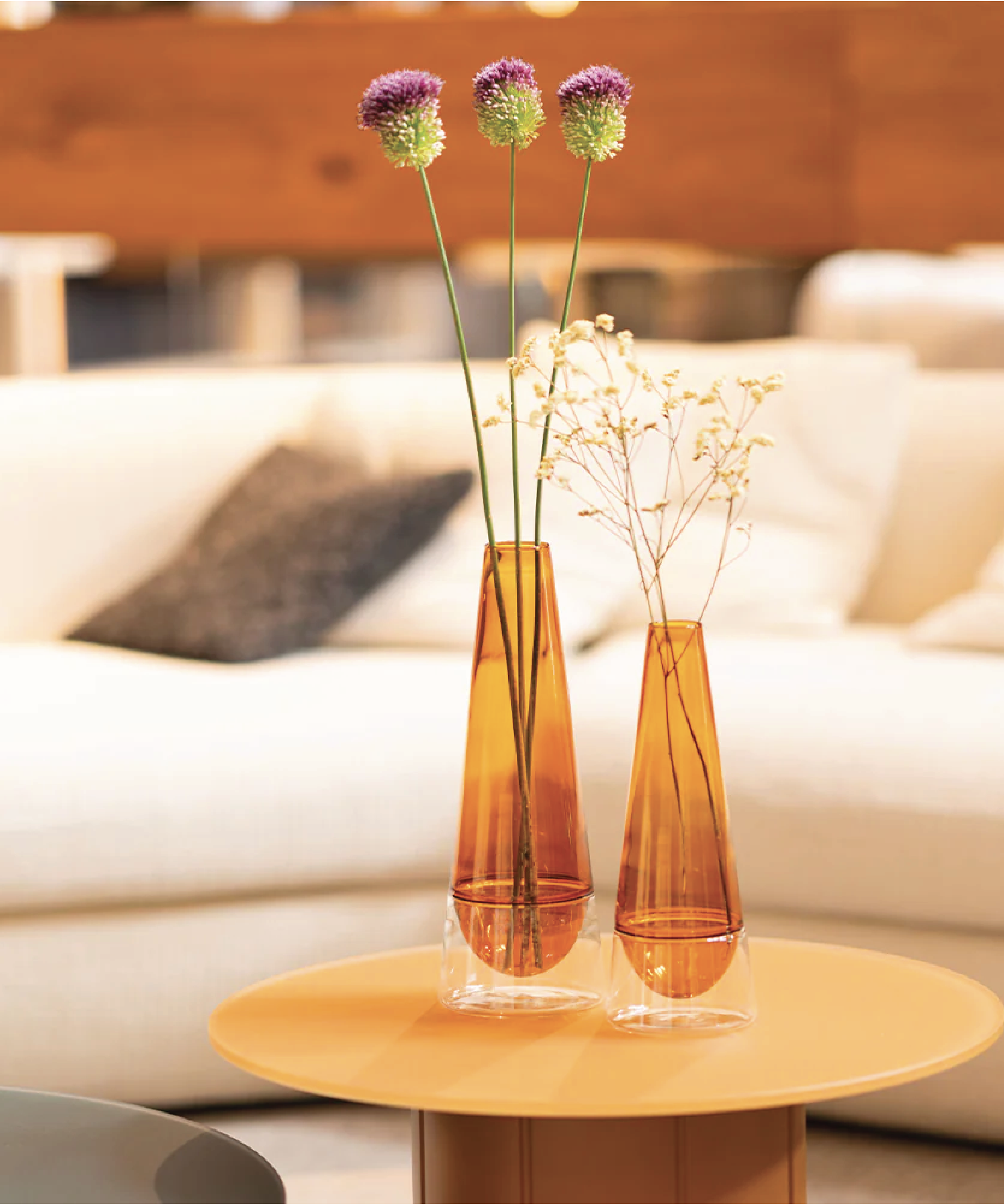 Zafferano Vaso Conosfera 58 Ambra